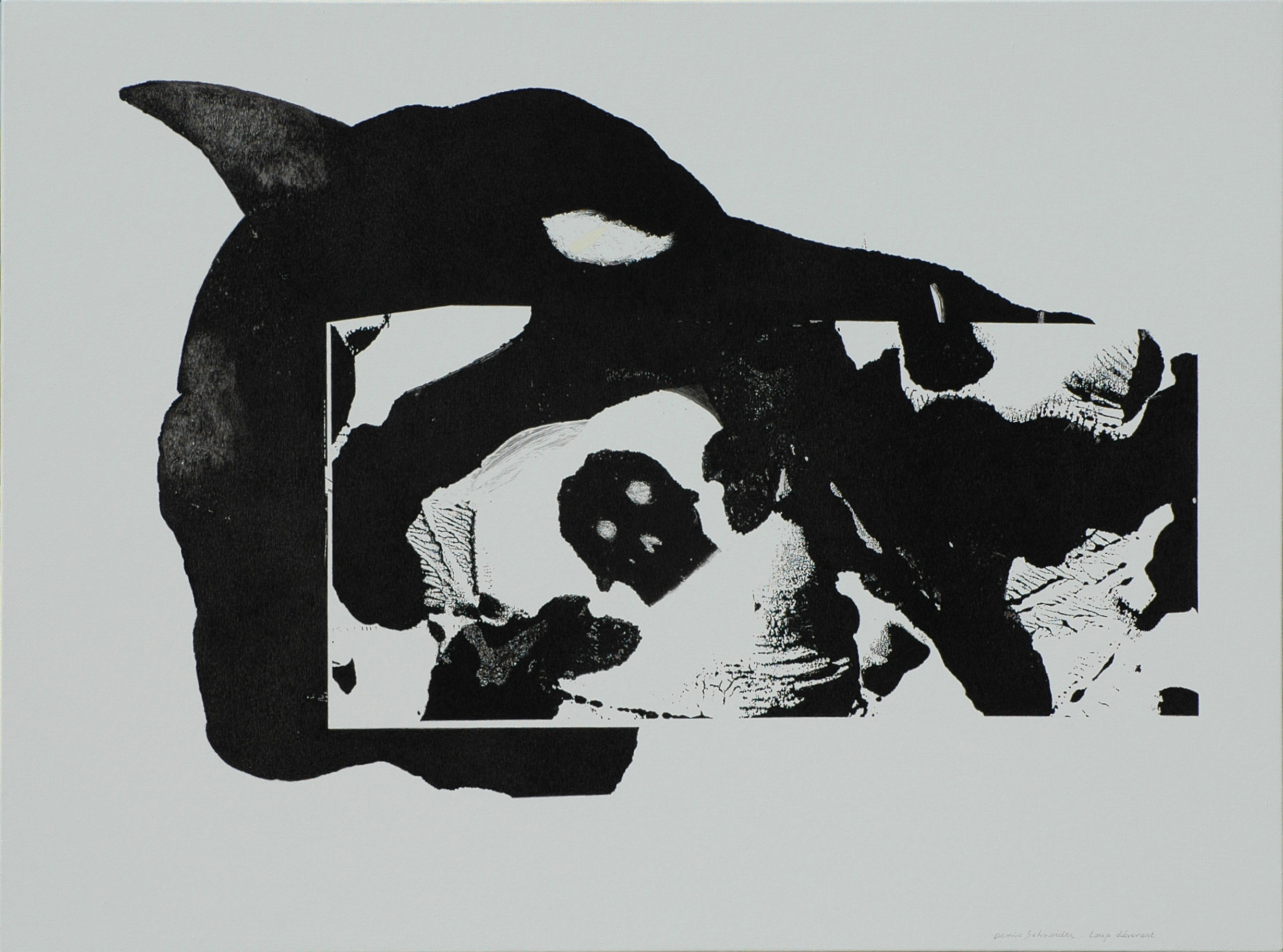 Loup devorant 87×116 – 2004